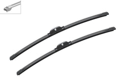 Bosch AeroTwin set of 2 blades provides reliable all-weather performance.