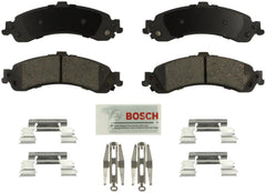 Bosch BE834H blue disc brake pads rear for quiet stops and reliable braking
