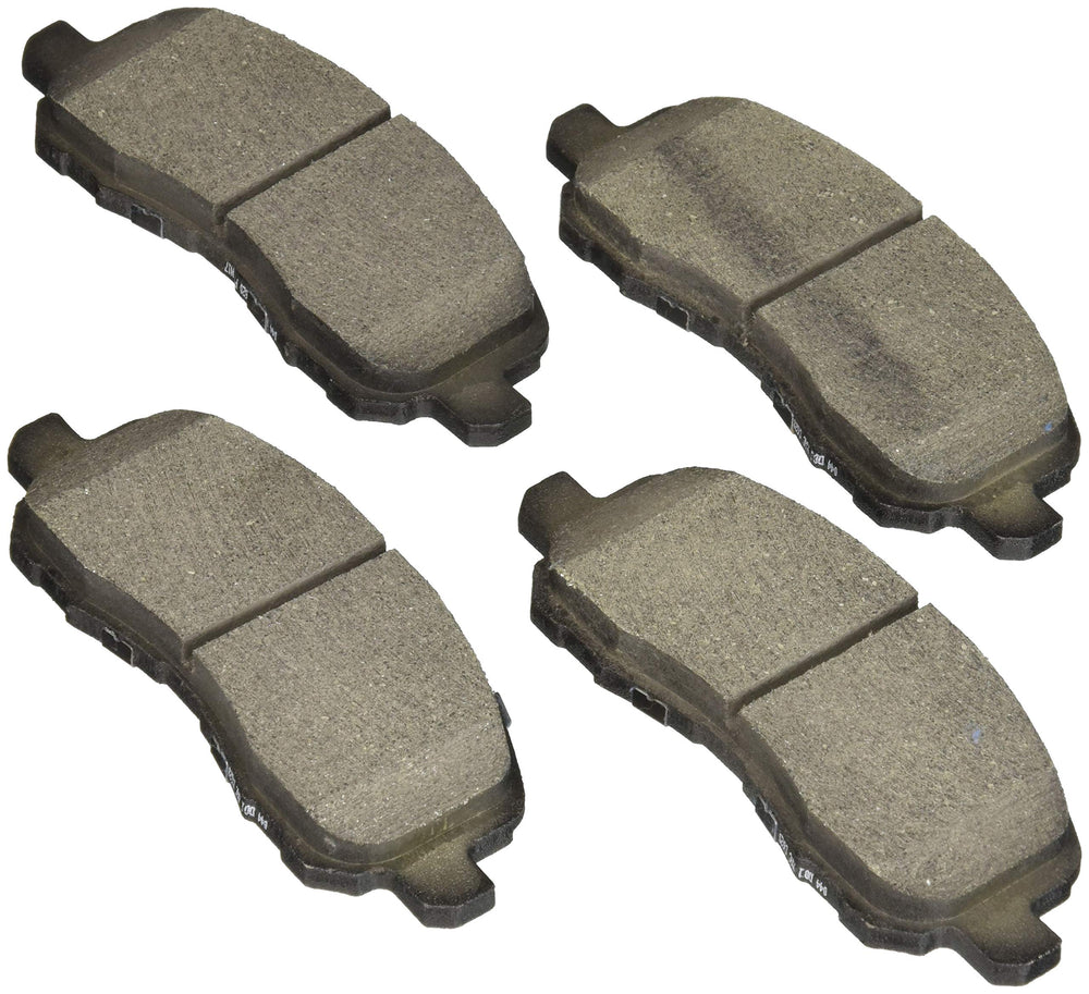 Bosch BE866H blue disc brake pads front-axle assembly delivering quiet braking and reliable fit.