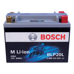 Bosch BLP20L side view emphasizes lightweight design ideal for sport vehicles.