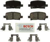 Bosch BE865H rear brake pads – blue ceramic, for quiet stops on Acura MDX, Odyssey, Pilot.