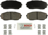 Bosch Blue ceramic disc brake pads front for quiet stops and reliable performance.