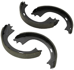 Bosch BS752 blue parking brake shoe set for Ford models offers durable, asbestos-free braking.