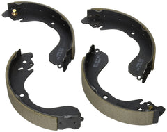 Bosch BS919 blue drum brake shoes for rear axle, durable asbestos-free friction