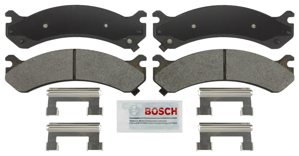 Bosch BSD784 severe-duty disc brake pad front view, optimized for heavy-duty stops