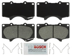 Bosch BSD976 front brake pads, quiet operation and long life for severe-duty use