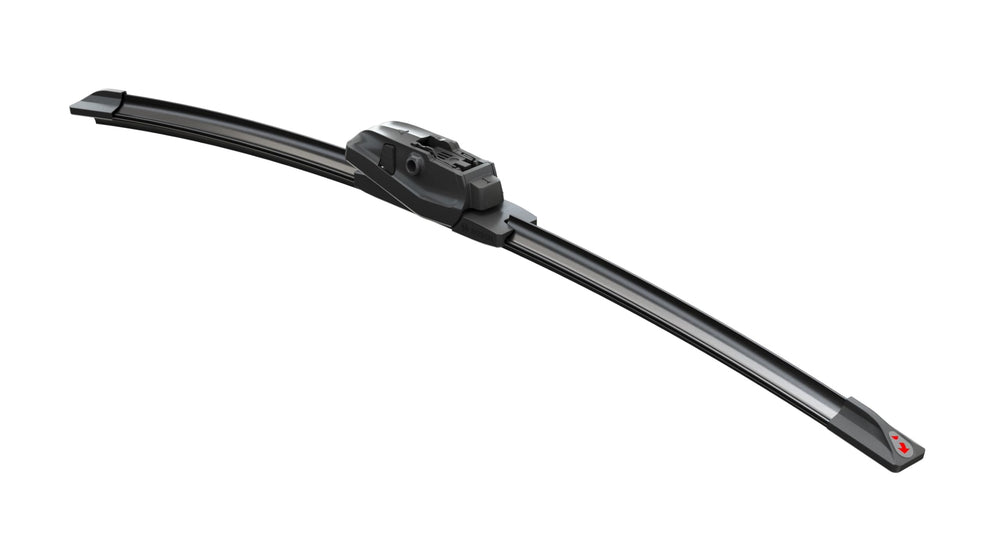 Bosch Evo19 precision-tensioned springs ensure even pressure along the blade.