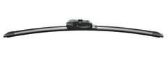 Bosch Evolution bracketless design reduces ice buildup for reliable winter wiping.