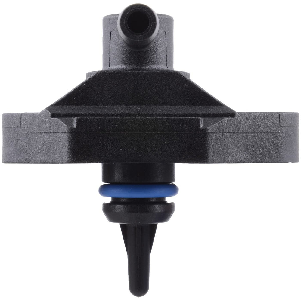 Bosch fuel pressure sensor original equipment front view for precise engine management.