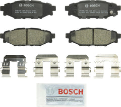 Bosch QuietCast rear brake pad for Subaru BRZ enhances quiet operation and strong stopping power.