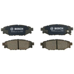 Bosch QuietCast rear brake pad for Subaru Crosstrek reduces dust and boosts durability.