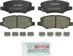 Bosch QuietCast rear brake pads with ceramic friction for quiet stops.