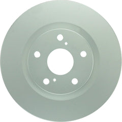 Bosch QuietCast rotor for Lexus ES300h, front view, precision balance for smooth braking