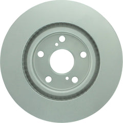 Bosch QuietCast rotor for Lexus ES350, front view, optimized heat dissipation for cooler operation