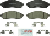 Bosch QuietCast front brake pad set for quiet, durable stopping