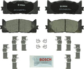 Bosch QuietCast front brake pad set with OE-style fit for smooth braking