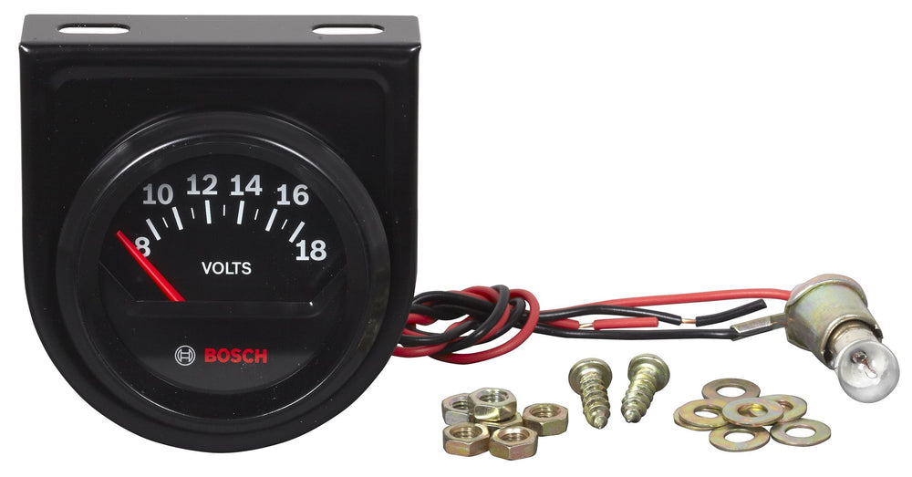 Bosch SP0F000051 backlit 2-inch gauge for easy nighttime visibility.
