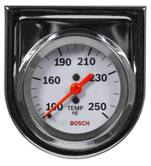 Bosch Style Line 2-inch temperature gauge with white dial for clear readings