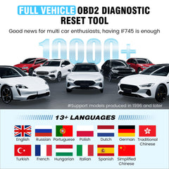 BossComm IF745 supports 13 languages for global users.