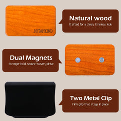 Botanikind 4-pack wooden air freshener packaging visual emphasizes value.