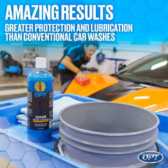 Bottom view of grit guard insert keeps grit away from wash water