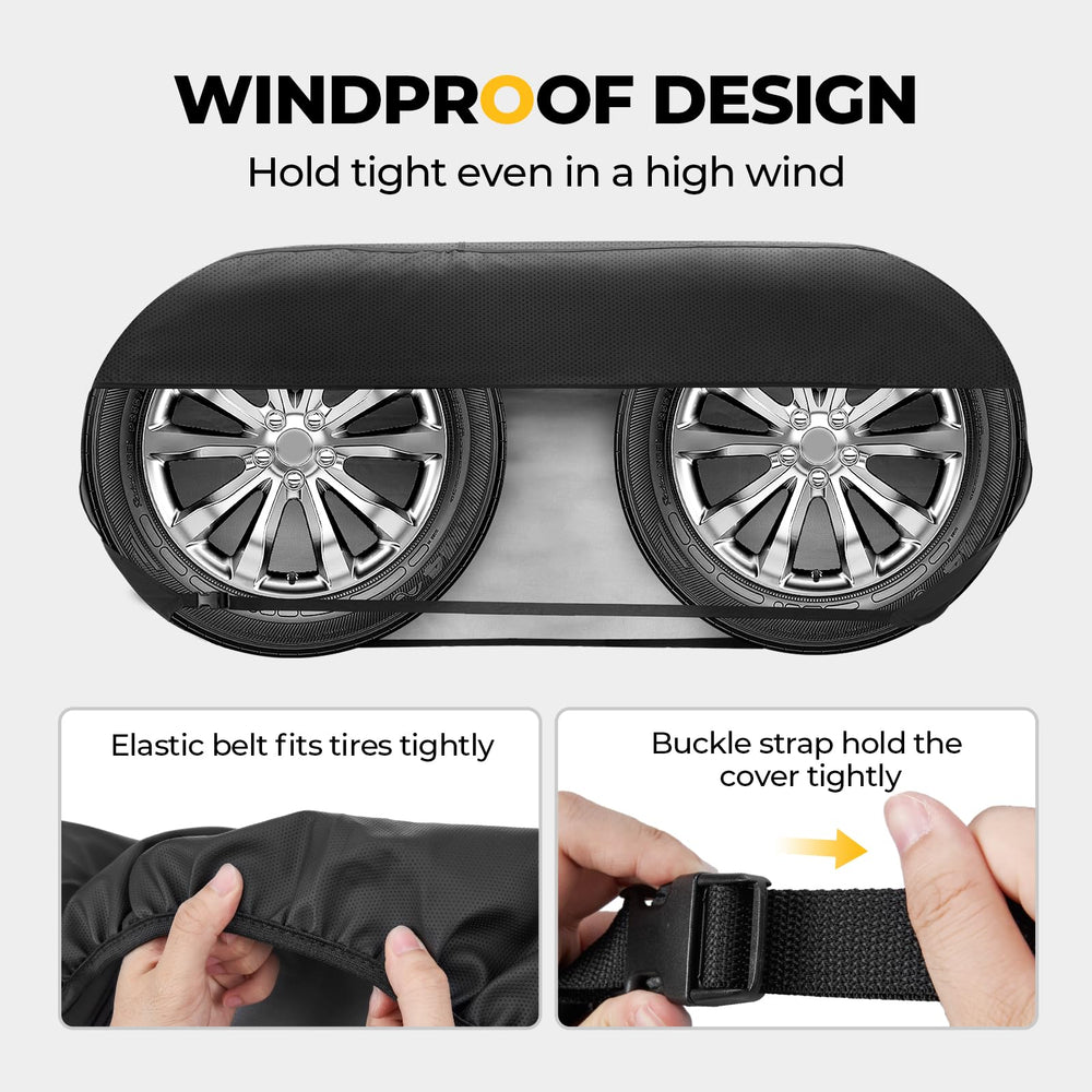 BougeRV durable PVC leather withstands sun and rain