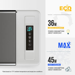 BougeRV CR28 fast cooling demonstrates rapid temperature drop.