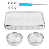 BougeRV round RV vent screen 2-pack protects furnace vents while preserving airflow.