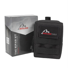 Boulder Tools compact kit fits inside UTV, ATV, or motorcycle storage.