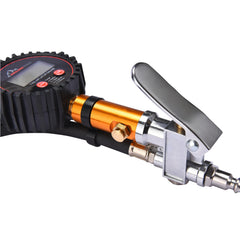 Boulder Tools inflator suited for cars, bikes, and inflatables.