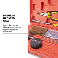 Boulder Tools roadside repair setup ready for cars, trucks, motorcycles, and ATVs