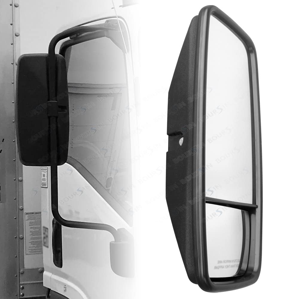 Boursin passenger-side mirror helps you safely lane-change.