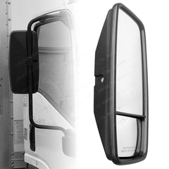 Boursin passenger-side mirror helps you safely lane-change.