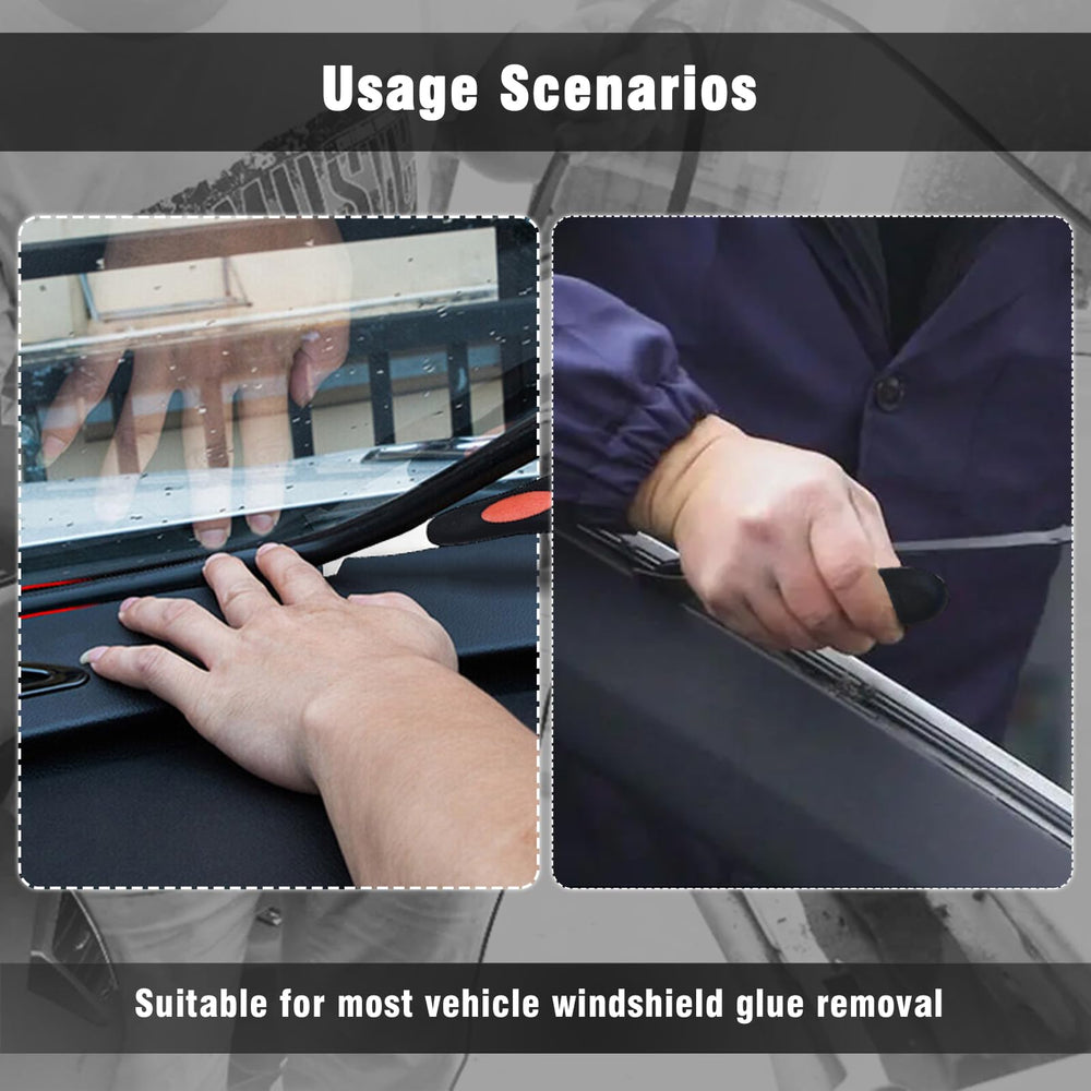 BOVIEER three-size set enables compatibility with most windshields.