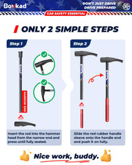 12-month hassle-free warranty included with Bovkad tire hammer.