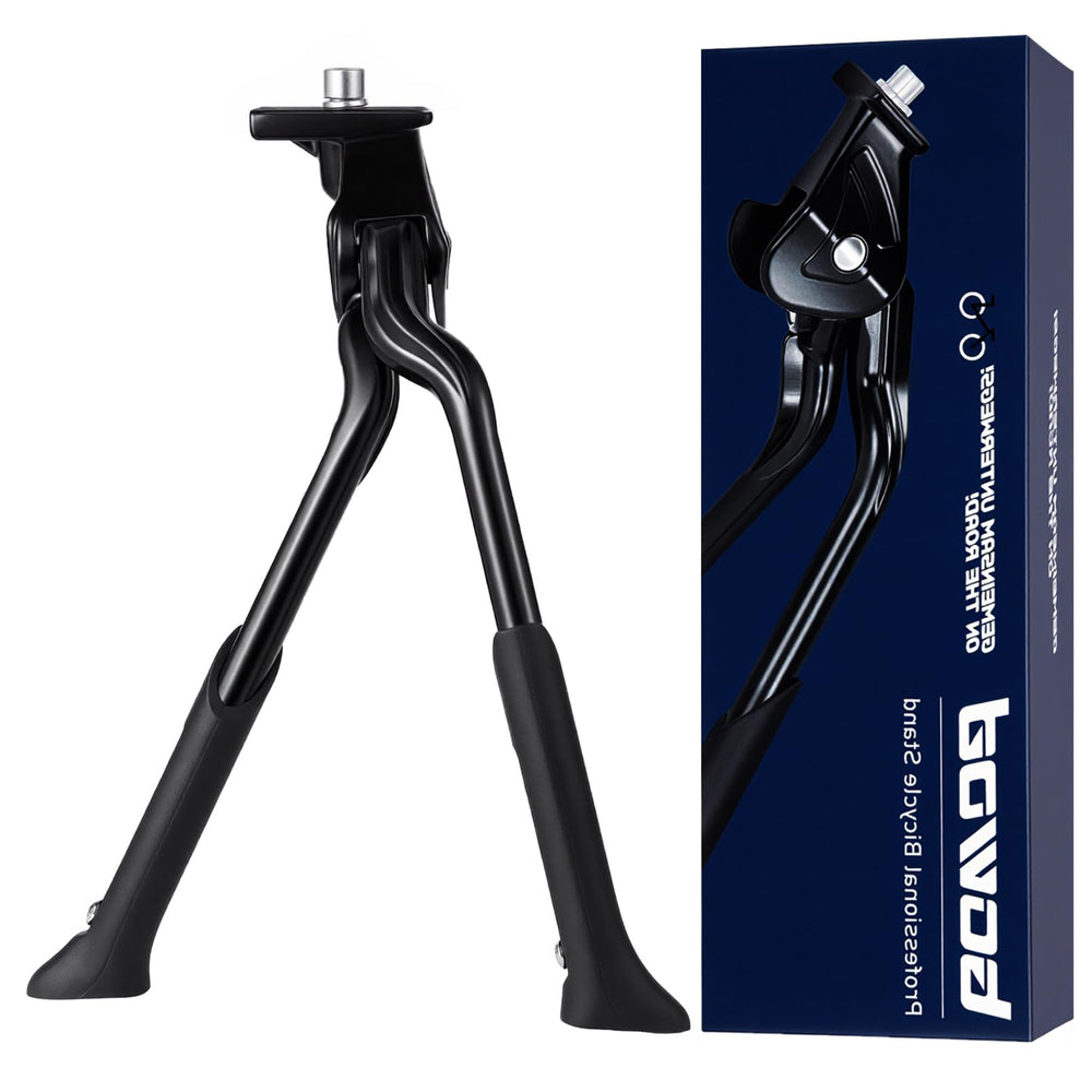 Bowod bike stand 24-28 adjustable provides stable parking for most bikes.