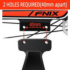 BOWOD kickstand with included hex wrenches facilitates quick installation