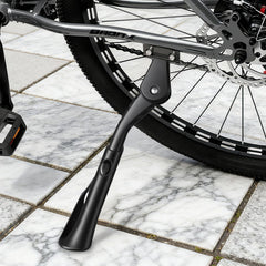 BOWOD kickstand in mud demonstrates anti-sink stability for outdoor use