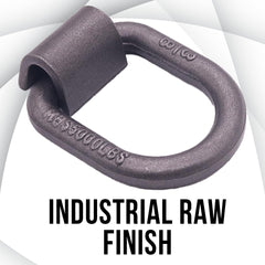BoxerTool high-strength D-ring with weld-on bracket enables quick anchor setup