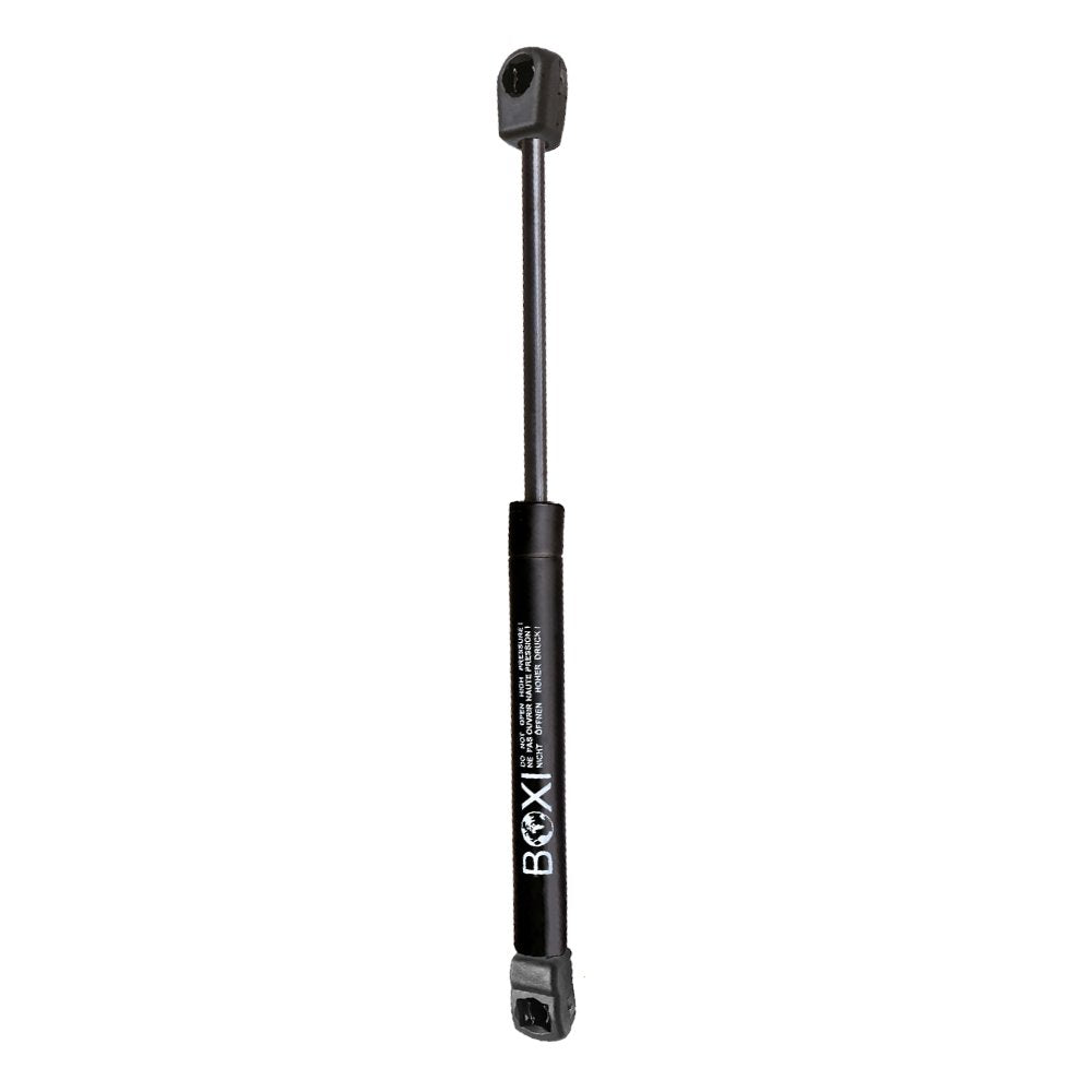 BOXI Acadia hood lift compressed length 16.75 in demonstrates compact storage when closed