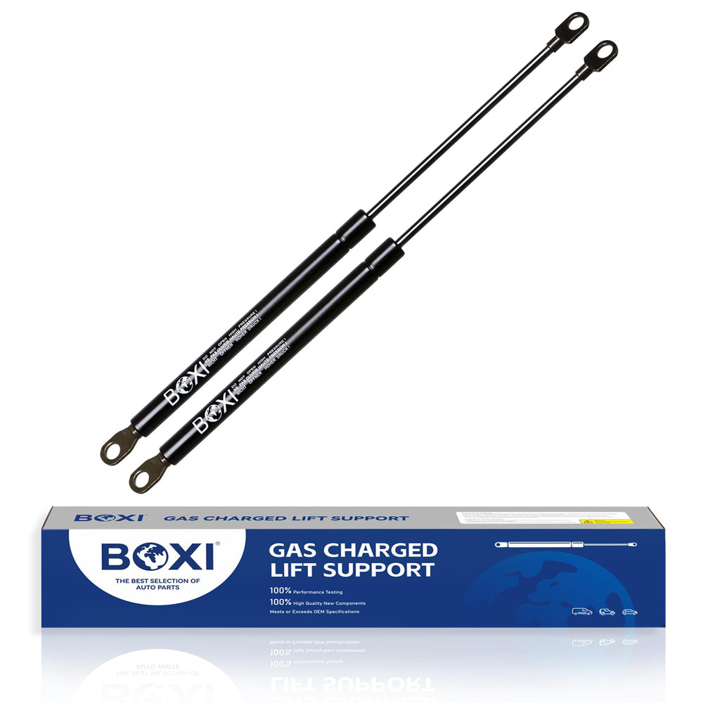 BOXI lift support extended length demonstrates sturdy lid elevation
