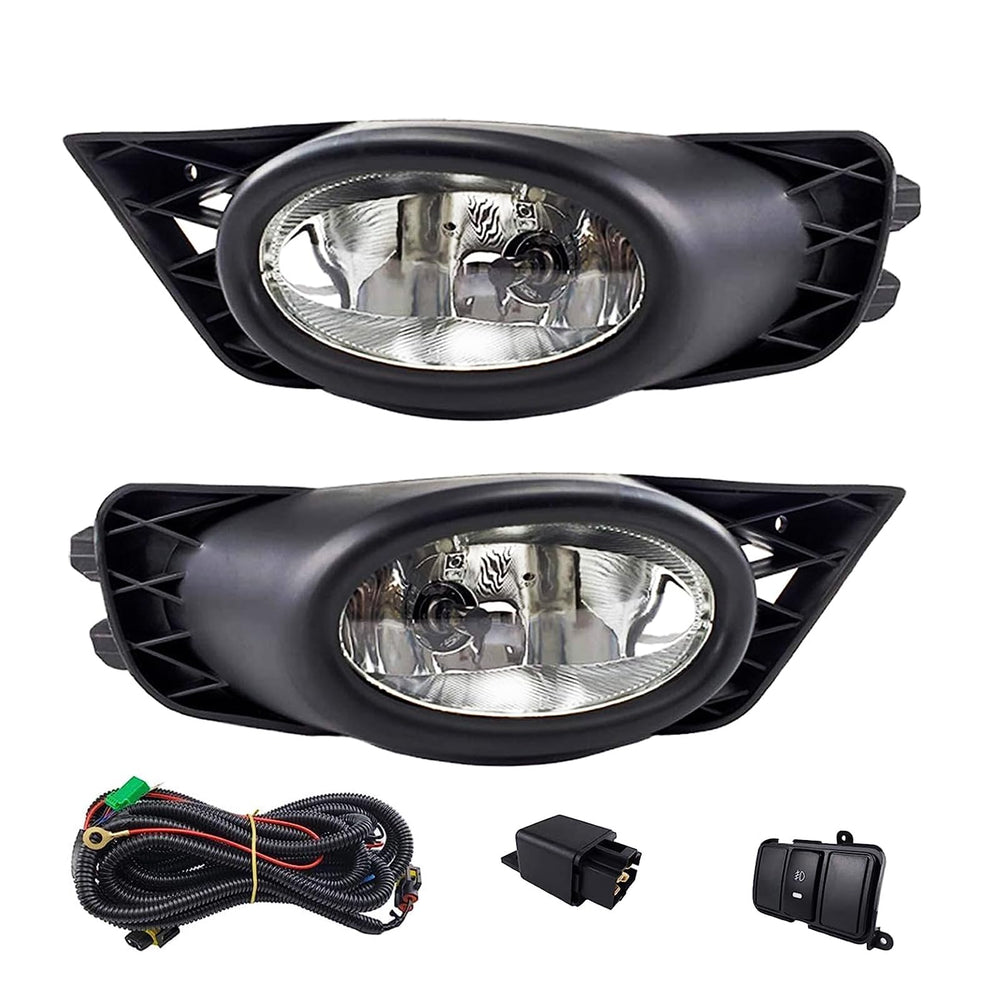 Boxlight fog lamp set includes test bulbs and wiring harness