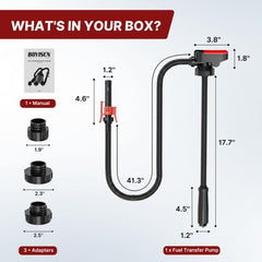 boyisen packaging includes adapters and quick-start accessories