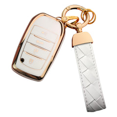 Bqepe Toyota key fob cover for Camry and 4Runner, stylish protection and premium feel.