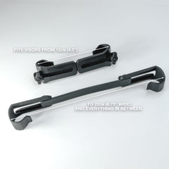 BrainExploder durable polypropylene construction offers secure plate support.