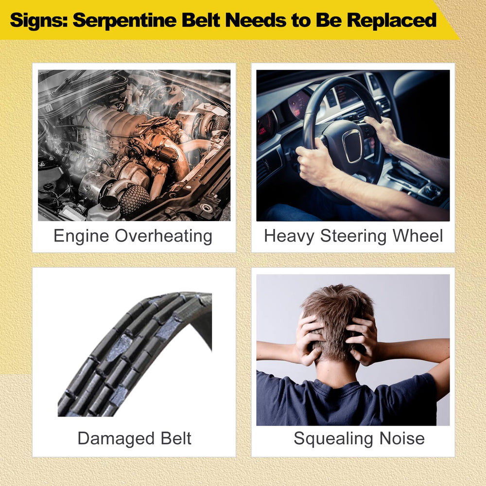 Brand label on belt signals OEM-grade aftermarket quality