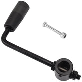 Braveboy 7-inch tarp crank handle with a smooth grip for easy operation.