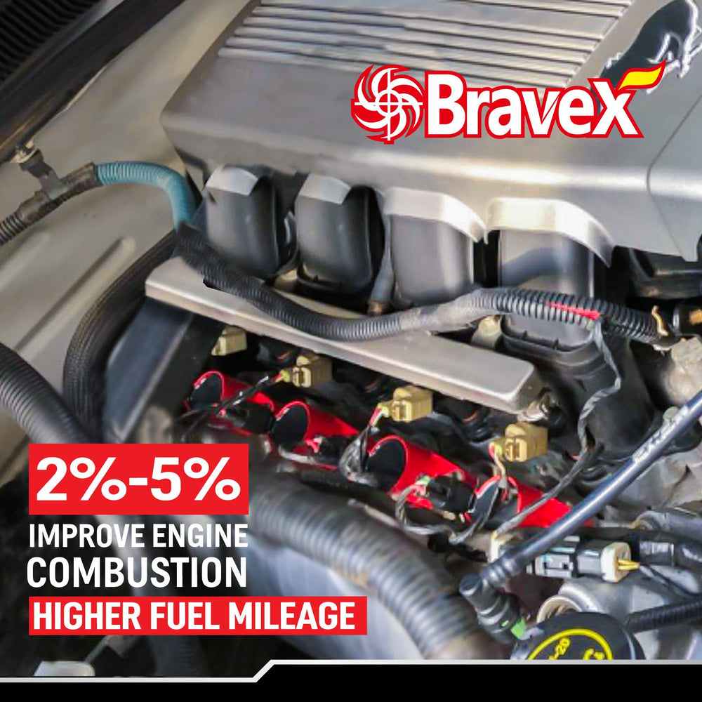 Bravex ignition system components laid out for compatibility.