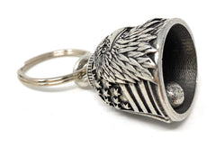 Bravo Bells mounted on a motorcycle, ready to travel with you.