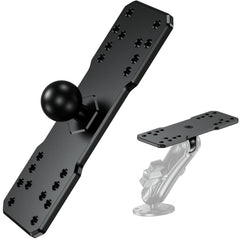 BRCOVAN 1'' ball mount plate secures marine devices on RAM arms.